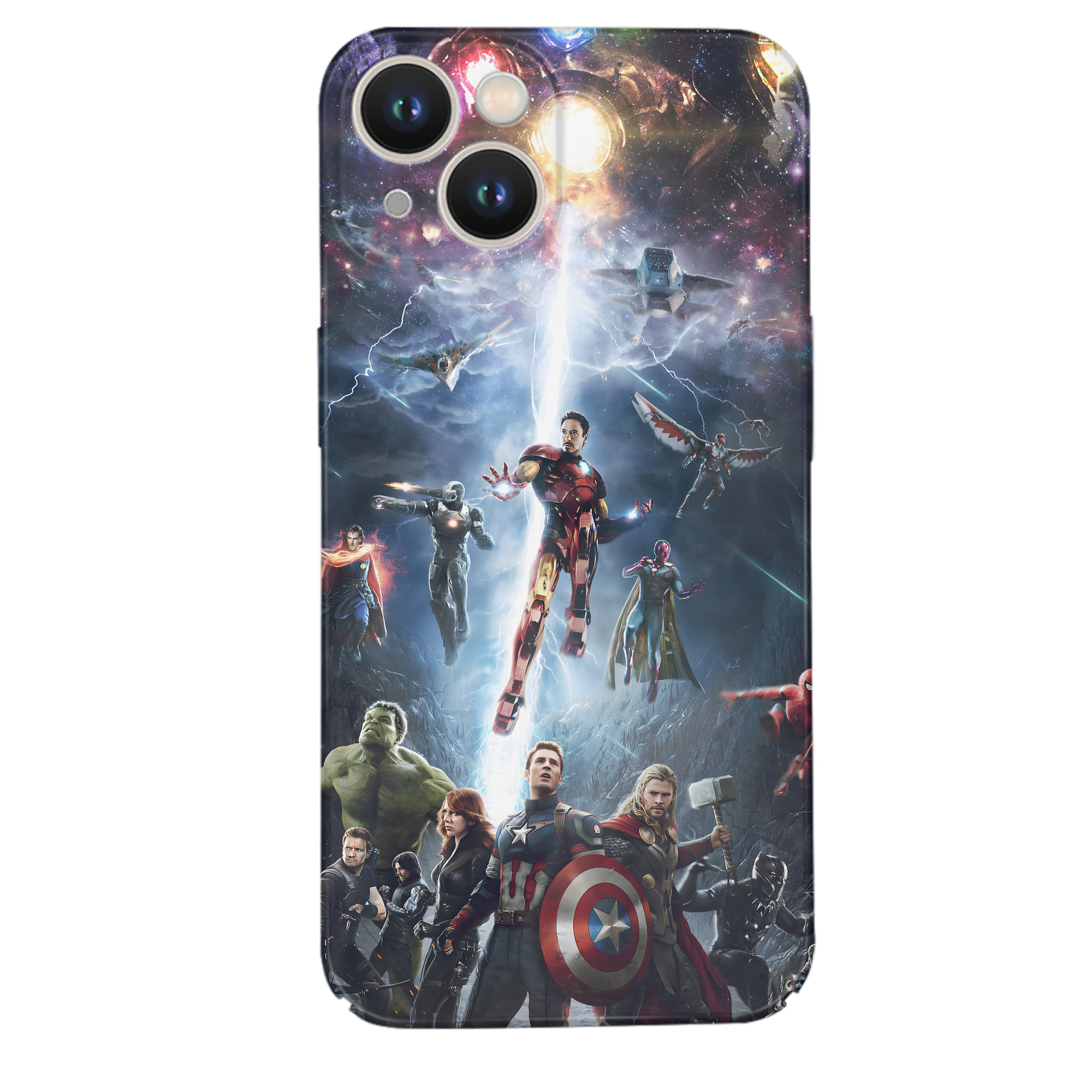 （画像用） アベンジャーズ The Avengers 【iPhone 14シリーズ対応】ハードケース